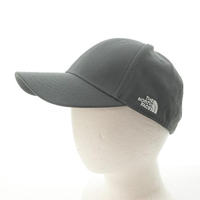 THE NORTH FACE(ザノースフェイス)のザノースフェイス 6パネル キャップ 帽子 ワンポイント ロゴ 刺繍 グレー メンズの帽子(その他)の商品写真