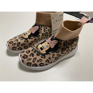 ザラキッズ(ZARA KIDS)のH&M ミニー　ハイカット　スニーカー　(スニーカー)