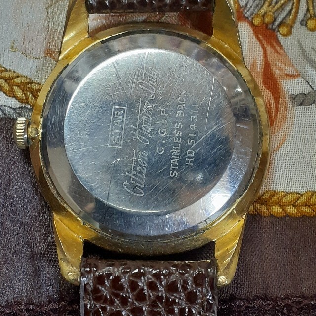 CITIZEN(シチズン)の稼働日本製60年代ヴィンテージ手巻OH済！シチズン【ホーマーデイト】日付/17石 メンズの時計(腕時計(アナログ))の商品写真