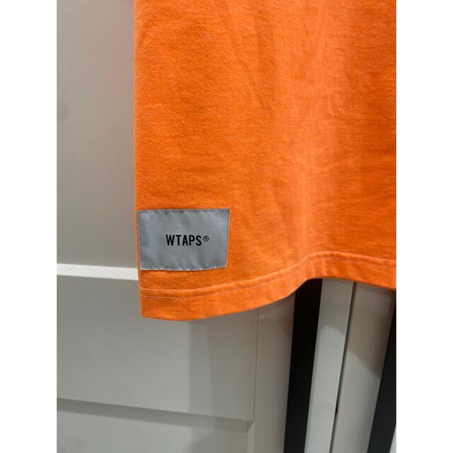 W)taps(ダブルタップス)のwtaps オレンジtシャツ　01 S メンズのトップス(Tシャツ/カットソー(半袖/袖なし))の商品写真