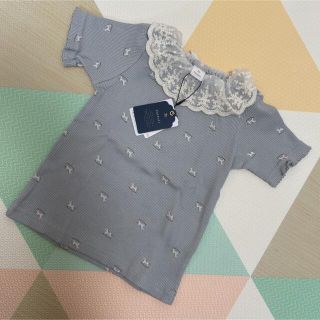 misadan様専用Cottoli 半袖90cm & レギンス　木馬柄　95cm(Tシャツ/カットソー)