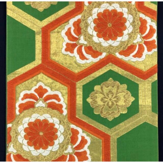 新作花華の正絹京袋帯 305-