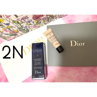 ディオール(Dior)の【ちゃと様専用】スキンフォーエヴァー スキンコレクト コンシーラー 1N/2N (コンシーラー)