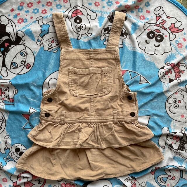 babyGAP(ベビーギャップ)のbaby Gapジャンバースカート 100 キッズ/ベビー/マタニティのキッズ服女の子用(90cm~)(ワンピース)の商品写真