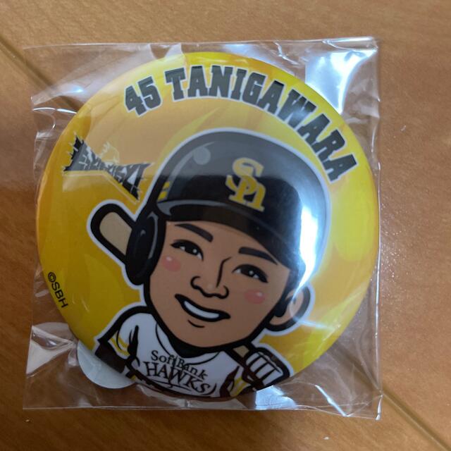 若鷹ガチャスローガン缶バッチ(谷川原選手) | フリマアプリ ラクマ