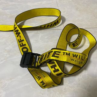 オフホワイト(OFF-WHITE)のoff-white ベルト　最終値下げ(ベルト)