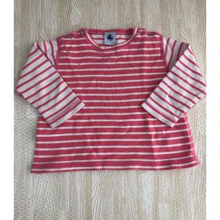 プチバトー(PETIT BATEAU)のプチバトーカットソー(シャツ/カットソー)