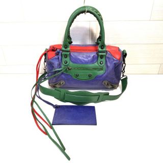 BALENCIAGA(ショルダーバッグ ・ グリーン・カーキ/緑色系)の BALENCIAGA(ショルダーバッグ ・ グリーン・カーキ/緑色系)の