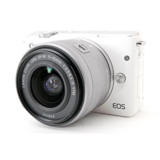 ■美品■キヤノン CANON EOS M10 ホワイト レンズキット