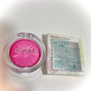 クリニーク(CLINIQUE)のオマケ有り♡クリニーク チーク ポップ 04 プラム ポップ　plum pop(チーク)