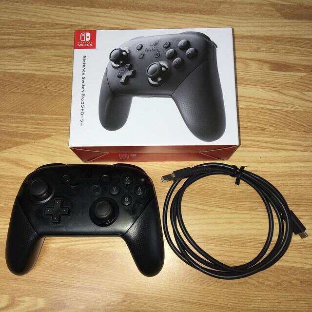 ジャンク品】ニンテンドースイッチ 純正プロコントローラー 3ud1Xye4j0