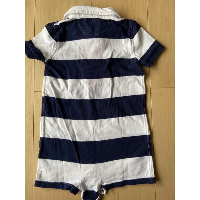 POLO RALPH LAUREN(ポロラルフローレン)のラルフローレン　半袖　ロンパース キッズ/ベビー/マタニティのベビー服(~85cm)(ロンパース)の商品写真