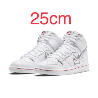 ナイキ(NIKE)のOski Nike SB Dunk High  White Shark 25cm(スニーカー)