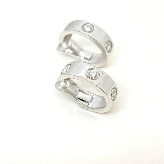 Cartier - 極美希少 定価145.2万 カルティエ ラブピアス K18WG Cartier - 極美希少 定価145.2万 カルティエ ラブピアス K18WG