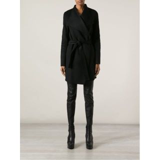 リックオウエンス(Rick Owens)の中古JOSEPH「LISA LONG」変形ラッピングローブコート(その他)