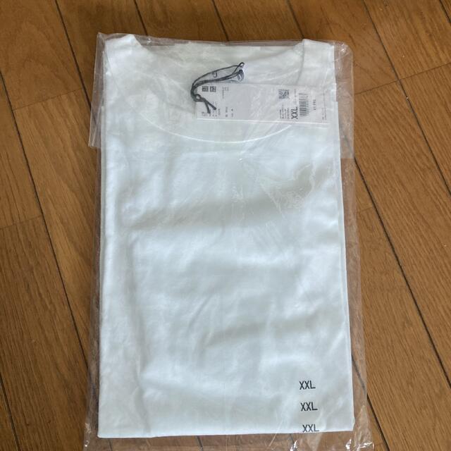 UNIQLO(ユニクロ)のUNIQLO➕J スーピマコットンオーバーサイズT(五分袖) レディースのトップス(Tシャツ(半袖/袖なし))の商品写真