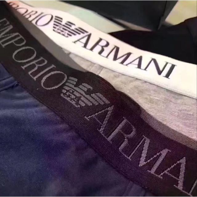 Emporio Armani(エンポリオアルマーニ)のアルマーニ　ボクサーパンツセット　XLサイズ メンズのアンダーウェア(ボクサーパンツ)の商品写真