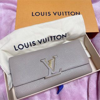 ルイヴィトン(LOUIS VUITTON)のポルトフォイユ・カプシーヌ　ヴィトン長財布(財布)