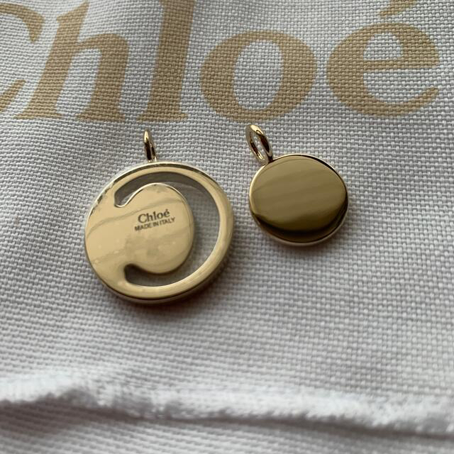 Chloeクロエ　正規新品未使用タグ付大特価‼️Chloeリアルレザーチャーム