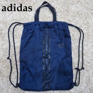 アディダス(adidas)のアディダス adidas ナップサック 濃青 ネイビーブルー(バッグパック/リュック)