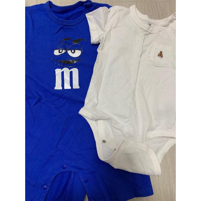 80センチ　ロンパース キッズ/ベビー/マタニティのキッズ服男の子用(90cm~)(Tシャツ/カットソー)の商品写真