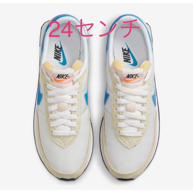 【未使用】NIKE ナイキ ワッフルトレーナー2 ホワイト×ブルー