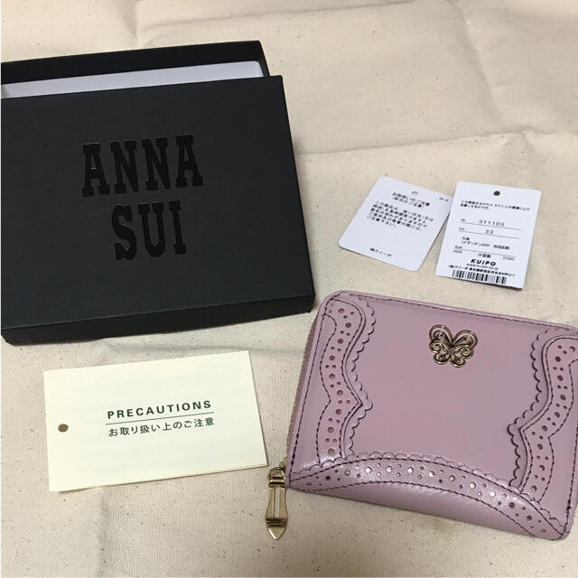 ANNA SUIのパスケース&小銭入れ - 名刺入れ/定期入れ