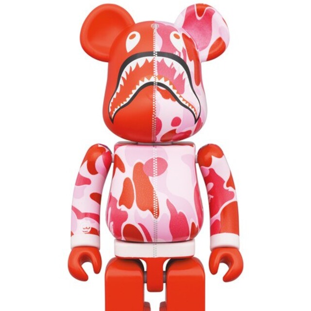 超合金 BE@RBRICK BAPE ABC CAMO SHARK ピンクベアブリ