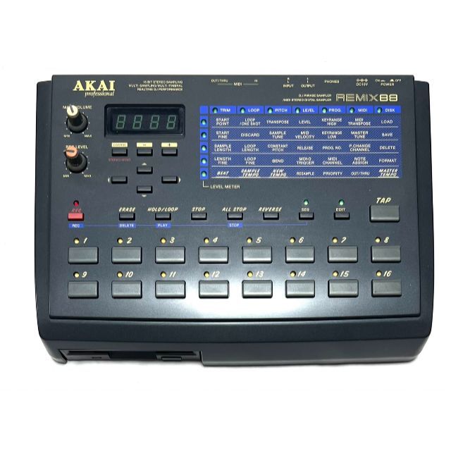 ☆ 送料無料‼ 美品 AKAI REMIX88 サンプラー ディスク4枚付き 1