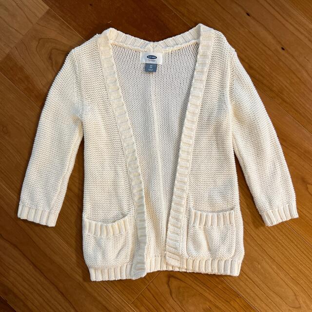 Old Navy(オールドネイビー)の【美品！】オールドネイビー　カーディガン キッズ/ベビー/マタニティのキッズ服女の子用(90cm~)(カーディガン)の商品写真