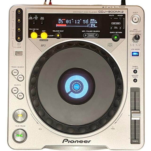 PIONEER CDJ-800MK2 パイオニア DJ用CDプレイヤー 【2022春夏新作】 www.srothschild.com