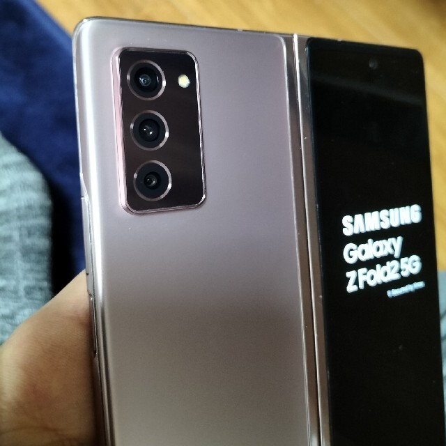 GALAXY　Z fold2 スマホ　本体　 SIMフリー　一括払い済