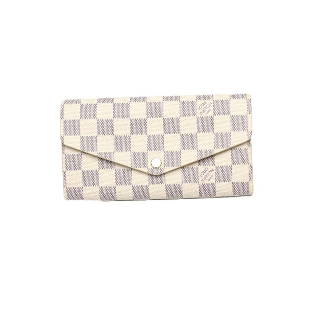 ルイヴィトン N63208 長財布 アズール  LOUIS VUITTON ポルトフォイユ・サラ ダミエ アズール