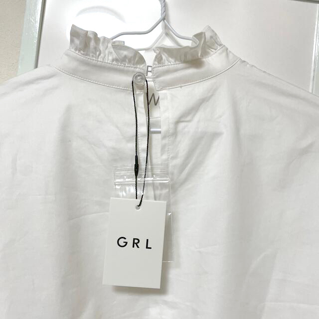 GRL(グレイル)のGRL フリルブラウス レディースのトップス(シャツ/ブラウス(長袖/七分))の商品写真