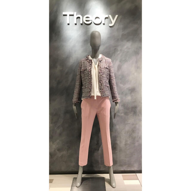 theory(セオリー)のTheory 20aw ツイードジャケット＆スカート  レディースのフォーマル/ドレス(スーツ)の商品写真