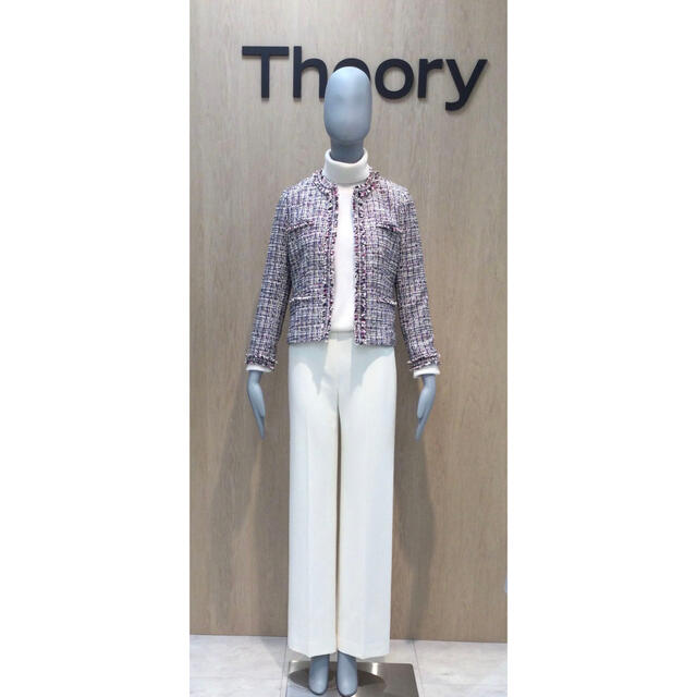 theory(セオリー)のTheory 20aw ツイードジャケット＆スカート  レディースのフォーマル/ドレス(スーツ)の商品写真