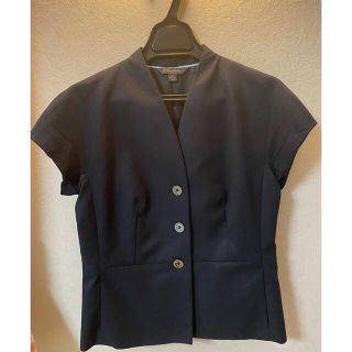 ブルックスブラザース(Brooks Brothers)のブルックスブラザーズ ✨濃紺半袖ジャケット(ノーカラージャケット)