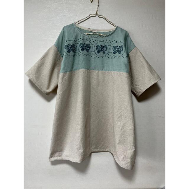SALEハンドメイド ミナペルホネンワンピース◇forest wing Aライン www