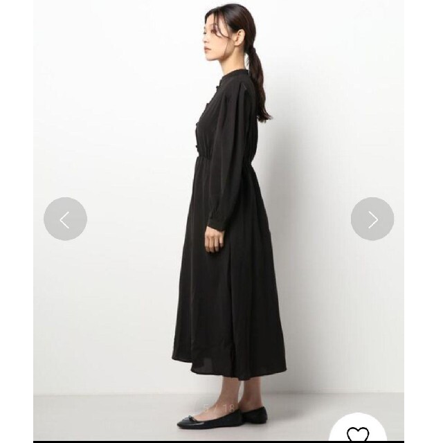 719 Y´s ワイズ ノースリーブワンピース チャイナボタン-