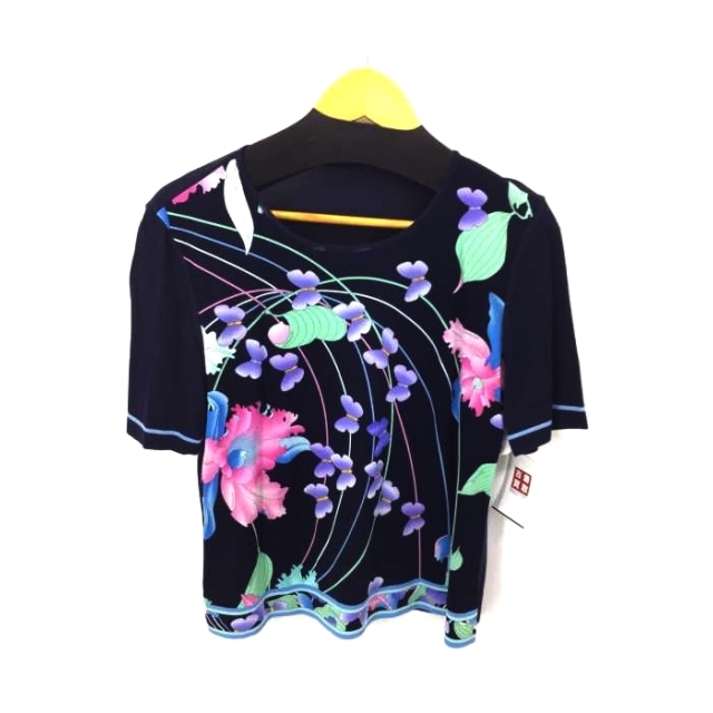 LEONARD(レオナール) 花柄カットソー レディース トップス- LEONARD(レオナール) 花柄カットソー レディース トップス-
