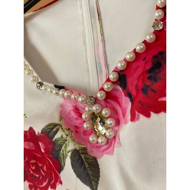 JEWELS(ジュエルズ)の花柄ワンピース ミニドレス レディースのフォーマル/ドレス(ミニドレス)の商品写真
