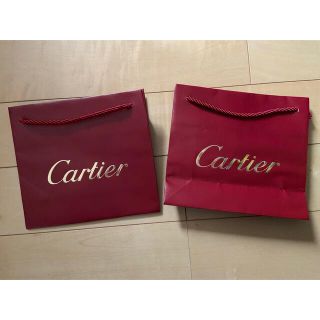 カルティエ(Cartier)のCartier  紙袋　ロゴ大(ショップ袋)