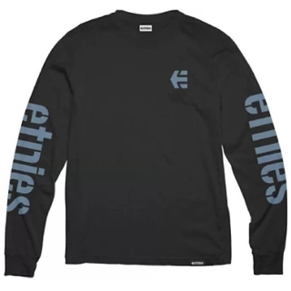 エトニーズ(etnies)のEtnies Icon ロングTシャツSサイズブラック(スケートボード)