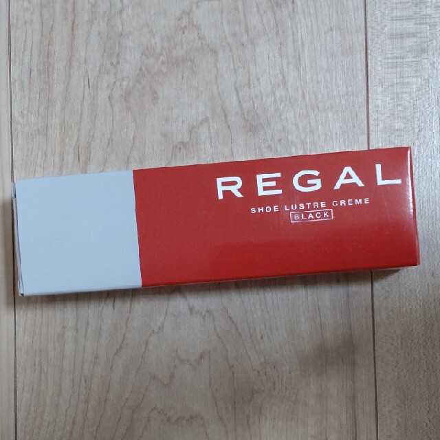 REGAL(リーガル)のREGAL　シューラスタークリーム黒色 インテリア/住まい/日用品の日用品/生活雑貨/旅行(日用品/生活雑貨)の商品写真