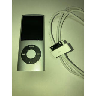 アップル(Apple)のiPod nano 8GB 第4世代　シルバー(ポータブルプレーヤー)