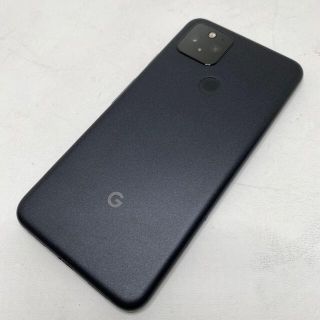 グーグルピクセル(Google Pixel)のau SIMロック解除済み Google pixel5 128GB ブラック(スマートフォン本体)