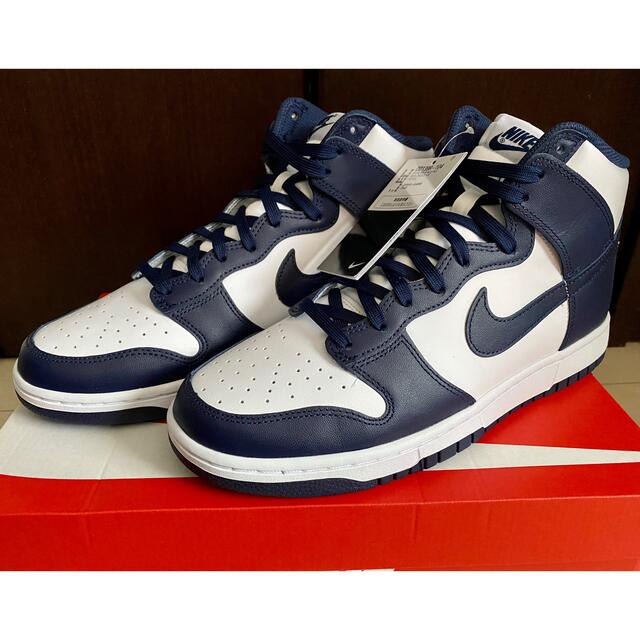 NIKE DUNK HIGH "CHAMPIONSHIP NAVY"