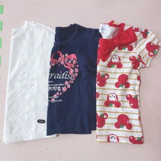 フィス(FITH)の女の子 100 半袖Tシャツ 3枚(Tシャツ/カットソー)