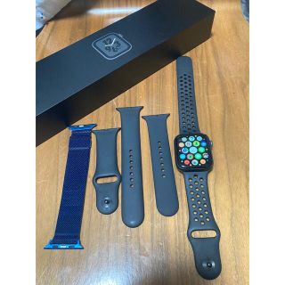 アップルウォッチ(Apple Watch)のApple Watch Series 4 44mm Nike+ グレイ　アルミ (その他)