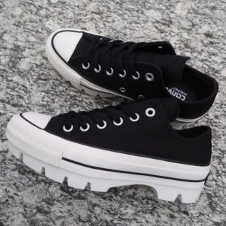 コンバース(CONVERSE)のコンバース オールスター 100 チャンク OX BLACK CHUNK 厚底(スニーカー)